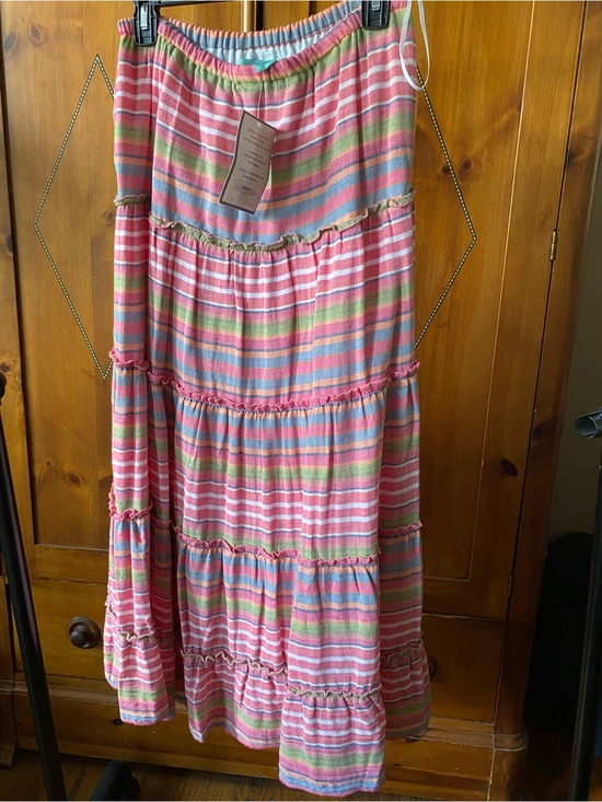Tasha Polizzi Dresses & Skirts - Tasha Polizzi Collection Striped Tiered Maxi Skirt Size S NWT